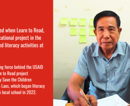 LAOS: helping bridge the literacy gap.